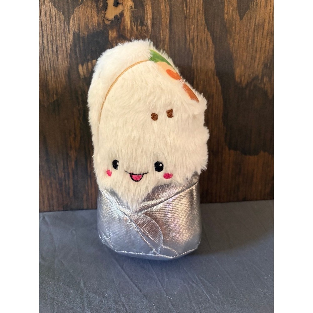 Plush Paradise Foodie Friends Series 2 Beanie Bob Plush Burrito EUC